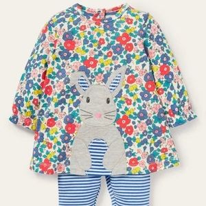 Baby Boden Bunny Appliqué NWT